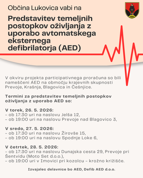 Delavnica AED